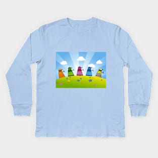 Five little darlings Kids Long Sleeve T-Shirt